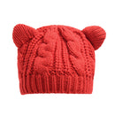 Touca Gatinho - Gorro de Inverno Feminino em Várias Cores
