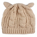 Touca Gatinho - Gorro de Inverno Feminino em Várias Cores