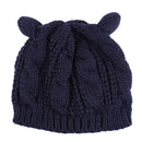 Touca Gatinho - Gorro de Inverno Feminino em Várias Cores