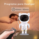 Project Star - Projetor de Luz Formato Astronauta Que Imita o Céu