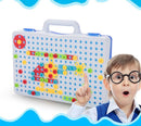 Parafuse e Monte - Brinquedo Educativo que Estimula Raciocínio e Coordenação