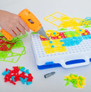 Parafuse e Monte - Brinquedo Educativo que Estimula Raciocínio e Coordenação