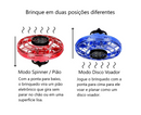 Super Spinner - Spinner Voador Recarregável com Led