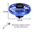 Super Spinner - Spinner Voador Recarregável com Led