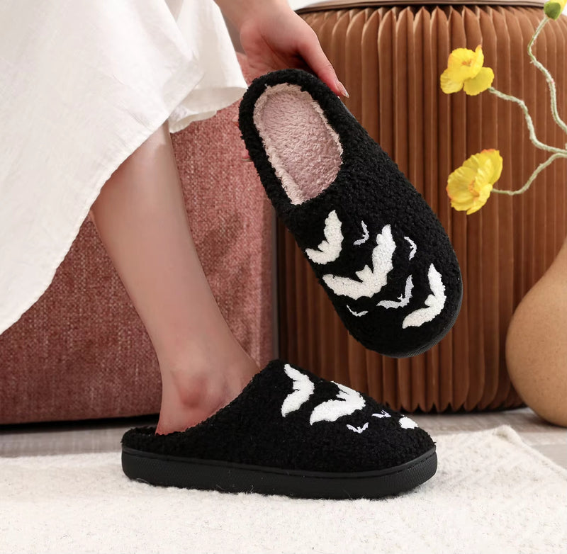 Comfort Bat - Pantufas com estampa morcego