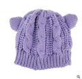 Touca Gatinho - Gorro de Inverno Feminino em Várias Cores