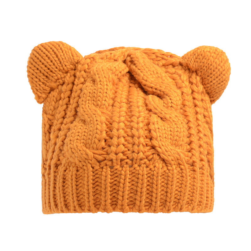 Touca Gatinho - Gorro de Inverno Feminino em Várias Cores