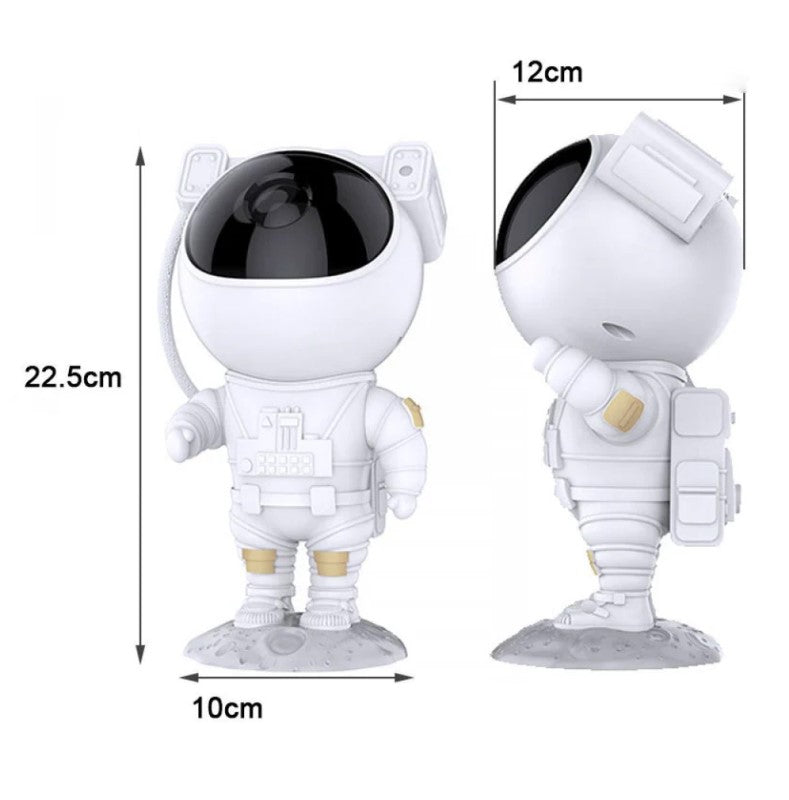 Project Star - Projetor de Luz Formato Astronauta Que Imita o Céu