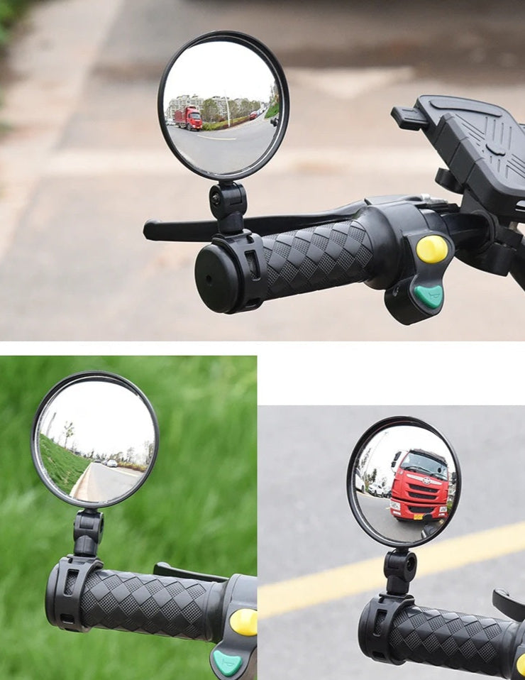 Pedal Safe Retrovisores - Kit com Dois Espelhos Elimina Pontos Cegos e Evita Acidentes