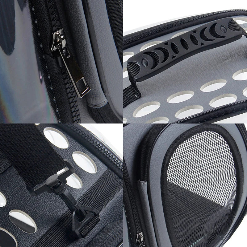 Puppy Travel - Bolsa Arejada para Transporte de Pets com Conforto e Interação