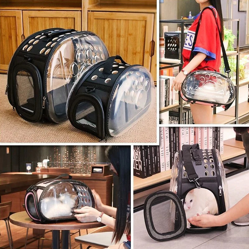 Puppy Travel - Bolsa Arejada para Transporte de Pets com Conforto e Interação