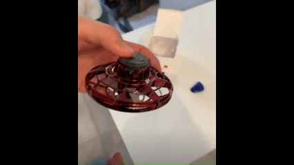 Super Spinner - Spinner Voador Recarregável com Led