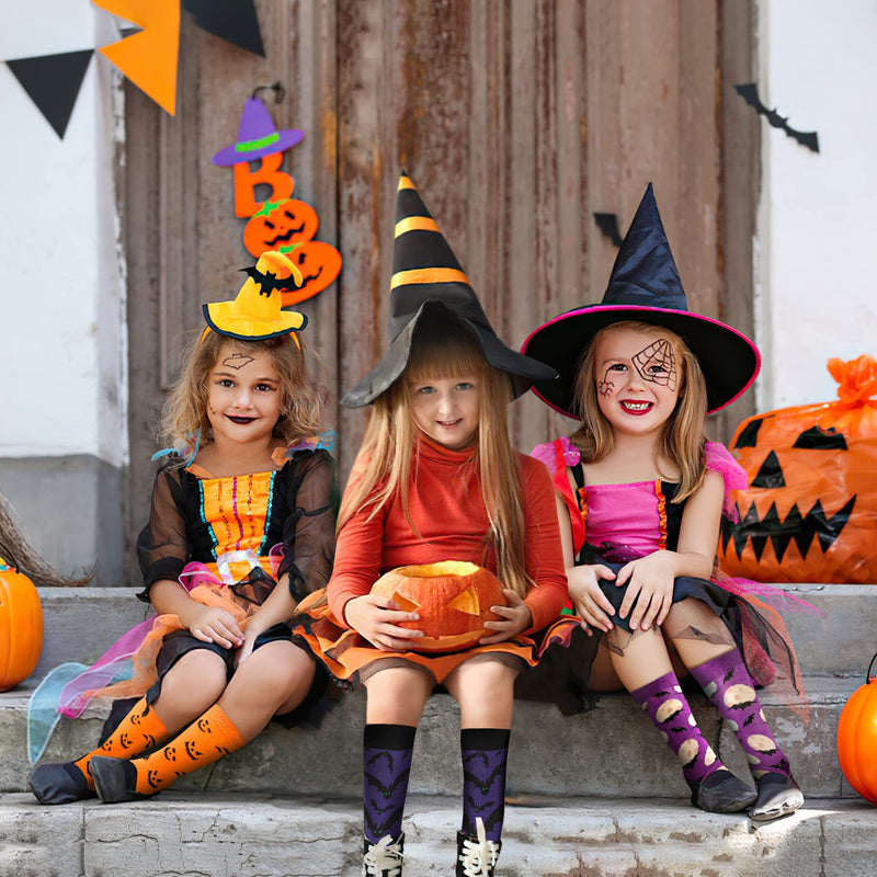 Kit HallowSocks - Meias de Halloween (6 Pares)