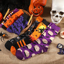 Kit Meias Halloween - Meias Divertidas para Toda a Família (6 Pares)