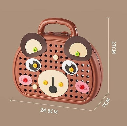 Bear Box - Brinquedo Educativo de Montar que Estimula a Criatividade